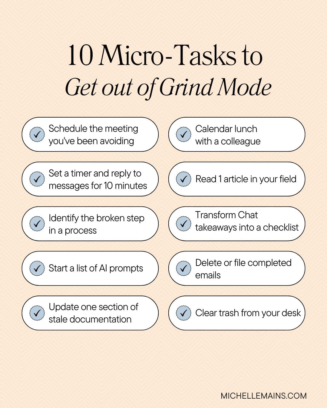 Grinding Task Scenario 10 Micro-Tasks to Beat Grind Mode | Soul Boss